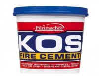 1kg tub of black KOS Fire Cement
