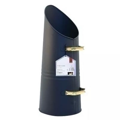 De Vielle 22" Coal Hod Black Brass