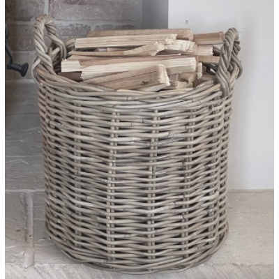 Kubu Round Kindling Basket
