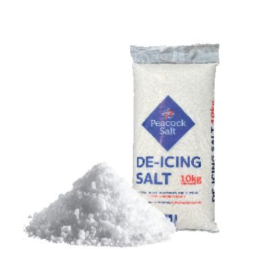 White De-icing Salt Bags