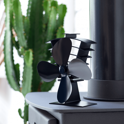 Valiant Premium 4 Heat Powered Stove Fan 