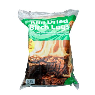 Kiln Dried Birch Hardwood Logs 20 Litre Bag