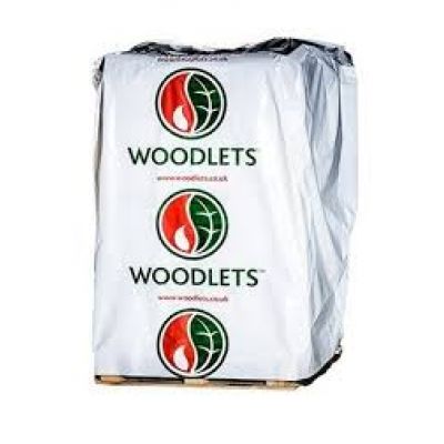 Pallet of Woodlets Wood Pellets